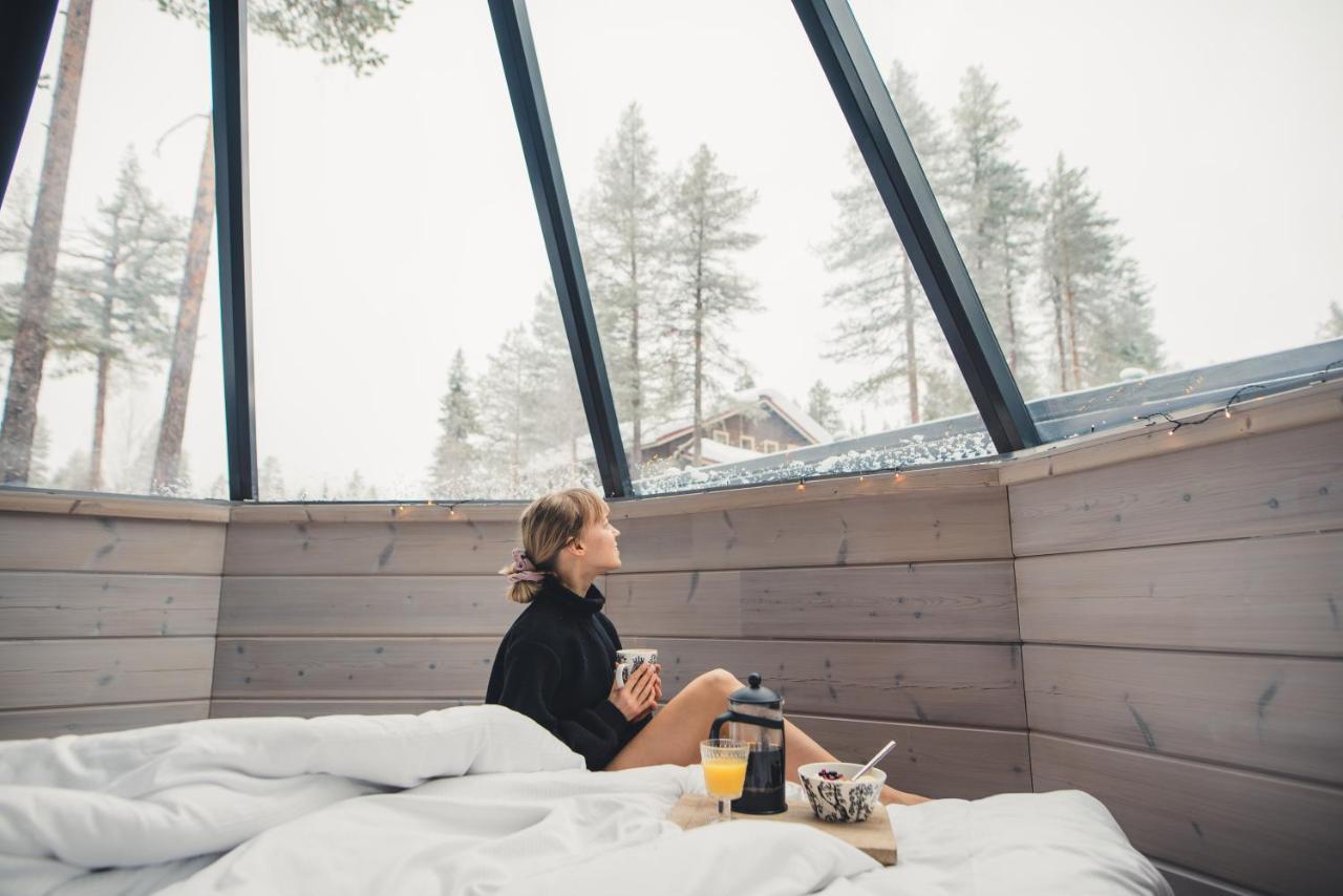 Pyhae Igloos Hotel Pyhatunturi Bagian luar foto
