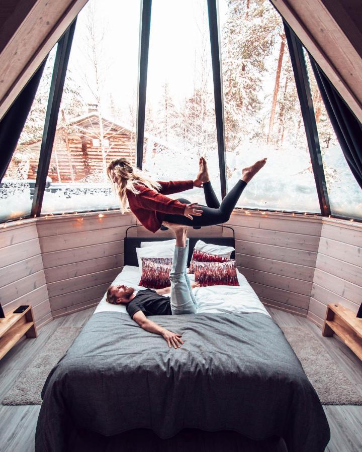 Pyhae Igloos Hotel Pyhatunturi Bagian luar foto